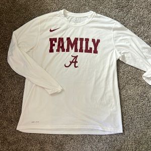 The Nike tee. Dry fit. Athletic cut. XL.  Alabama.